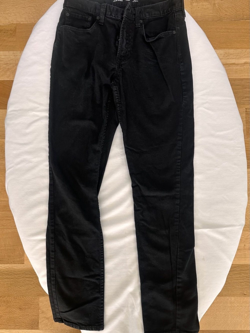 Old Navy Men's Slim Built-In Flex Black Denim Jeans 32x34